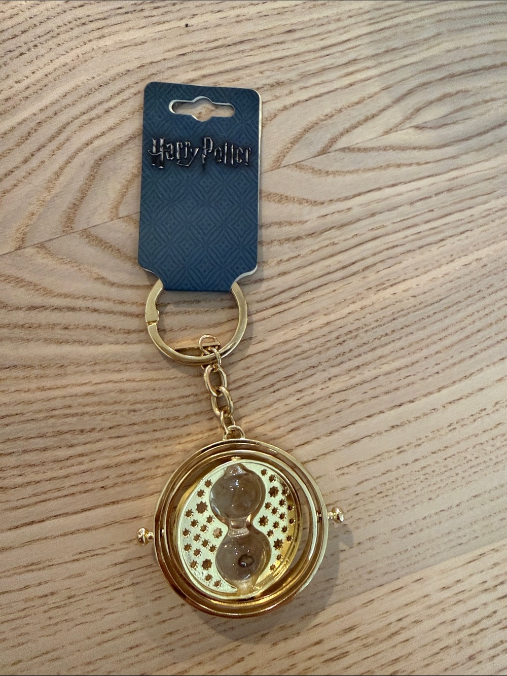 Harry Potter Gold Time-Turner Keychain